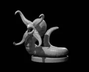 Grick Mini - DND - Pathfinder - Dungeons & Dragons - RPG - Tabletop - mz4250- Mi