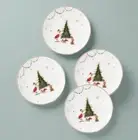 Lenox Dr Seuss Merry Grinchmas Set of 4 Dinner Plates - NEW
