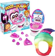Brybelly Shoot The Poop Unicorn Edition and Rainbow Poop Hat - Sparkly Glitter Poops and All-New Voicelines - Funny Family Game