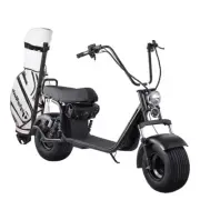 2000W Golf Cart Electric Scooter 18" Tyres 60KM/H 50KM Off-Road with Golf Rack