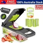 Vegetable Chopper Multifunctional 13-in-1 Food Onion Chopper Vegetable Slicer AU