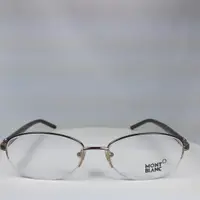 在飛比找蝦皮購物優惠-『逢甲眼鏡』MONT BLANC萬寶龍  全新正品 半框眼鏡
