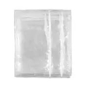 Clear Vinyl Tarp 9.8x13.1 ft - Heavy-Duty Outdoor Enclosure with Grommets