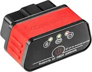 Kw903 Bt 5.0 Wirel OBD-Ii Car Auto Diag Tic Scan Tools Car Detector Tester Scanner for iOS Android System Red