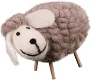 Cute Sheep Decor Sheep Doll Sheep Photography Prop Sheep Plush Doll Handmade Sheep Figurines Elegant Home Ornament for Girls Toys