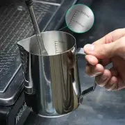 Coffee Milk Frothing Jug Latte Art Milk Frother Pitcher Measurement Jug Tool