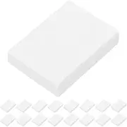 Vaguelly 40pcs Mini Bookshelf Ornament Miniature Blank Books White Miniature Blank Book Paper 1:12 Scale Blank Book Model