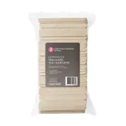 Caronlab Disposable Wooden Spatula Large Tongue Depressors 500 Pack Wax Sticks