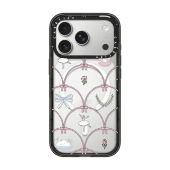 iPhone 17 Pro Impact Case MagSafe Compatible Ballerina Pattern