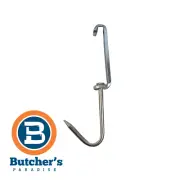 Butcher's Skid Hook Food Meat Kitchen Hanging Food Metal - 10 Pieces