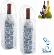 2PCS Wine Cooler For Red And White Champagne Or Sparkling Gel Cooling Carrier