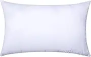 MIULEE Throw Pillow Insert Premium Pillow Stuffer Sham Rectangle for Decorative Cushion Bed Couch Sofa 12x20 Inch