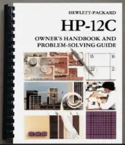 HP-12C Owner's Handbook & Problem-Solving Guide Manual - * SEALED * w/ NEW case