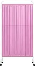 Medical Privacy Screen Portable,1 2 3 4 5panels Room Divider,6ft High Foldable Room Divider Temporary Fence for Hospital Kids Room Large Classroom (Color : Dark Blue, Size : 3-Panel)