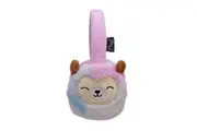 Squishmallows Plush Bluetooth Wireless Headphones - Leonard the Lion Plush