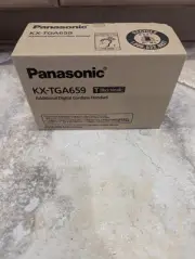 Panasonic KX-TGA659 Black Metallic Dect 6.0 Additional Digital Cordless Handset