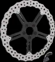 Arlen Ness Jagged Floating Brake Rotor Kit 15in Dyna Super Glide Custom 05