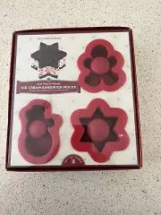 Mold Ice Cream Williams Sonoma Jack Frost & Friends Sandwich - (Set of 3) - NEW
