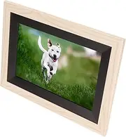 Digital Photo Frame 10.1 Inch, WiFiDigital Picture Frame with IPS Touch Screen HD Display, 32GB Storage, Auto Rotate Slideshow Share Videos Photos, Smart Cloud Photo Frame for Home