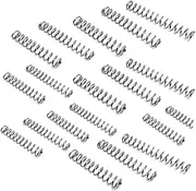 Compression Springs Springs Metal Springs 150pcs Return Spring, 304 Stainless Steel Mini Spring, 4mm OD, 25mm Long, 0.3mm WD