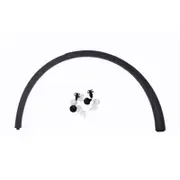 Front Rear Wheel Eyebrow Molding Fender Flare For 2020-2023 Tesla Model Y 1494185-00-B 1494161-00-B 1494186-00-B 1494162-00-B Rear Left
