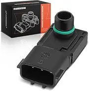A-Premium Manifold Pressure (MAP) Sensor [3 Pins] Compatible with Nissan Rogue Select 2014, Versa 2017-2019, Murano, TITAN, Armada, Juke, NV200, Xterra, Cube, NV1500, NV2500, NV3500 & Infiniti QX60