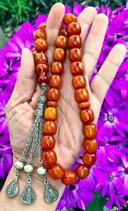 Old misky Prayer Worry Beads Tesbih Baga Subha Tasbih Tasbeeh