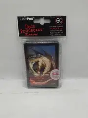 Ultra Pro Deck Protector Sleeves 62mm x 89mm Dragon Design