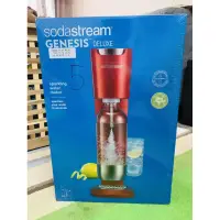 在飛比找蝦皮購物優惠-（售出）Sodastream 氣泡水機 Deluxe金屬紅（