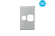 HPM Excel Vertical Single Powerpoint Matt Silver Metal Cover | XLV787PLMS