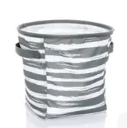 New Thirty-One 31 Mini Storage Bin Set Of 2 In Grey Brush Strokes