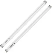 2-Pack UVB Reptile Light 10.0 Bulb 15W 18Inch T8 Fluorescent Desert Lamp