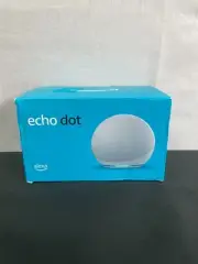 Amazon Echo Dot 4th Gen B7W64E White Bluetooth Alexa Control Smart Speaker W/Box