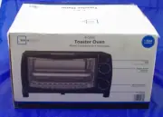 New Mainstays 4 Slice Toaster Oven with 3 Setting, Baking Rack and Pan,USA