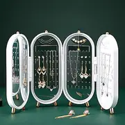 Jewelry Storage Box Earrings Earrings Earrings Necklaces Hand Jewelry Box Household Multifunctional Folding Portable Display Stand