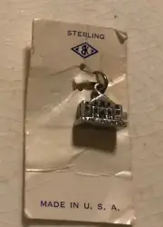 Vintage Alamo sterling silver charm made in the USA
