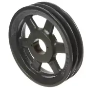 BROWNING 2BK80H FIXED PITCH SHEAVE 2 GROOVES 7.75 INCH DIAMETER BUSHING REQUIRED