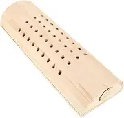 Bamboo Moxibustion Pillow for Cervical Support Heat Therapy Pillow Sleep Moxibustion Pillow Home Accessory