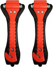 Car Window Safety Hammer 2-In-1 Car Escape Tool Car Window Breaker Life-Saving Hammer Seatbelt Cutter First-Aid Survival Tool Emergency Safe Hammer Glass Breaker