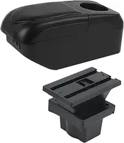 Arm Storage Box For Octavia For Yeti Mk2 Car Armrest Storage Box 05-12 Interior Car Armrest Box Armrest Storage Box