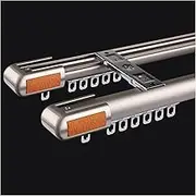 Heavy Duty Curtain Track, Ceiling Curtain Track Set, Aluminum Alloy Curtain Rails, for Window Shower Bedroom Hospital Room Divider (Color : B1-Top, Size :