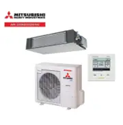 Mitsubishi Heavy Industries FDUA125AVNPWVH 12.1kW High Static Ducted System 1 Phase | RC-EXZ3A Wired Controller Included