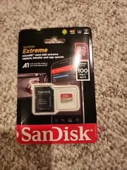 NEW SanDisk Extreme-128G-Speed 100 Extreme microSD UHS-I Card 128GB 128 GB