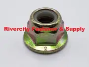 (25) M10-1.5 Flange Nylon Insert Stop Lock Nuts 10mm x 1.5 Nut M10x1.5 ZY