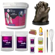2GM Hand Casting Kit Couple Molding & Casting Powder Box White & Golden Color