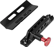 PerGar Car Fire Extinguisher, Extinguisher Mount, Extinguisher Bracket, Car Modified Aluminum Alloy Adjustable Fire Extinguisher Mount Bracket Holder with Clamp Fit for Wrangler, PERGAR5FC6SYPHDZ