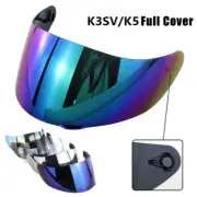 Windproof Helmet Visor Mirrored UV Plating Lens for K1 K3SV K5