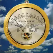 Wind Speed Instrument With Peak Wind Gust By Cape Cod Wind and Weather