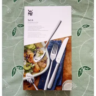 全新 WMF 德國設計 PALMA 餐具四件組 Cromargan® 18/10 不鏽鋼