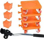Hotplus Furniture Mover Set | Furniture Slides Kit,Refrigerator Slider, Furniture Mover, Furniture Transport Shifter, Furniture Lifter Tool for Refrigerator